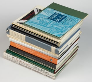 VIRGINIA FURNITURE AND DECORATIVE ARTS REFERENCE VOLUMES AND JOURNALS, LOT OF 16