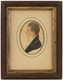 SILAS DEWEY (AMERICAN, B. 1780), ATTRIBUTED, PORTRAIT OF SAMUEL POE (BALTIMORE, MARYLAND, 1748-1839)