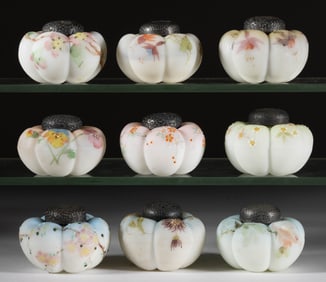 MT. WASHINGTON TOMATO SALT AND PEPPER SHAKERS, LOT OF NINE