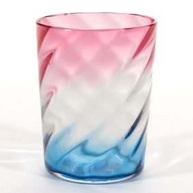 BLURINA SWIRL GLASS TUMBLER