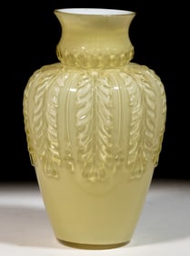 NORTHWOOD NO. 263 / LEAF UMBRELLA VASE