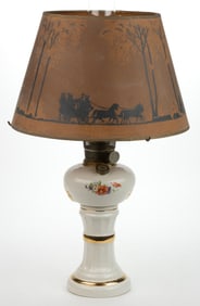 ALADDIN MODEL B-25 / VICTORIA KEROSENE STAND LAMP