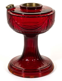 ALADDIN MODEL B-62 / SHORT LINCOLN DRAPE KEROSENE STAND LAMP