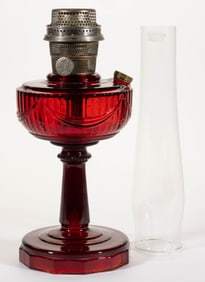 ALADDIN MODEL B-77 / LINCOLN DRAPE TALL KEROSENE STAND LAMP