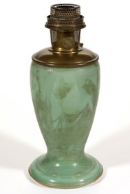 ALADDIN MODEL NO. 1243 VENETIAN ART-CRAFT KEROSENE SHORT VASE LAMP