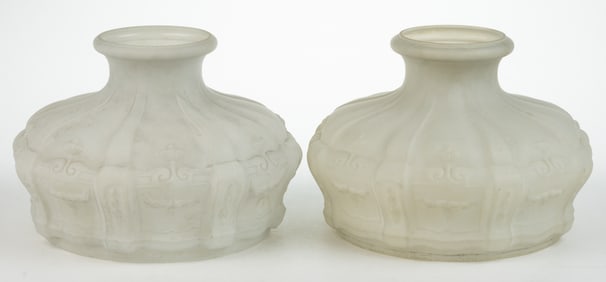 ALADDIN MODEL NO. 501 TABLE LAMP SHADES, PAIR