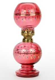 VICTORIAN DECORATED MINIATURE LAMP