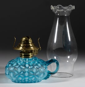 HOBBS NO. 341 / SNOWFLAKE KEROSENE FINGER LAMP