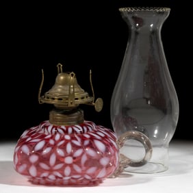 HOBBS NO. 341 / SNOWFLAKE KEROSENE FINGER LAMP