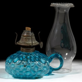 HOBBS NO. 341 / SNOWFLAKE KEROSENE FINGER LAMP