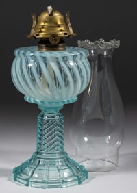 MIX AND MATCH / SWIRL KEROSENE STAND LAMP