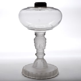 THREE FACE / DUNCAN NO. 400 (COURTER'S) NO. 6 KEROSENE STAND LAMP