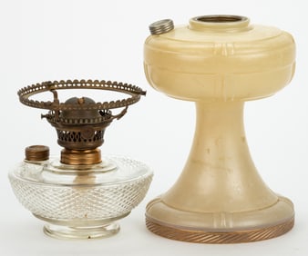 ASSORTED KEROSENE LAMPS, LOT OF TWO