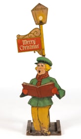 AMERICAN CHRISTMAS CAROLER DISPLAY