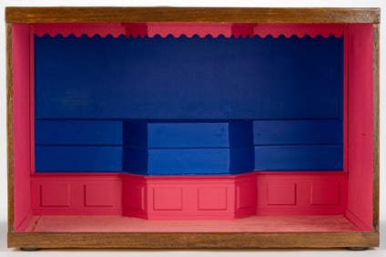 R. LEE TAYLOR (1924-2000), ATTRIBUTED, WINCHESTER, SHENANDOAH VALLEY OF VIRGINIA CHINA SHOP DIORAMA
