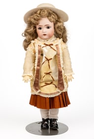 KAMMER & REINHARDT / SIMON & HALBIG BISQUE-HEAD JOINTED CHARACTER DOLL
