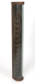 REINLE BROS. & SALMON, BALTIMORE, MARYLAND COUNTRY STORE COLLAR DISPLAY CASE