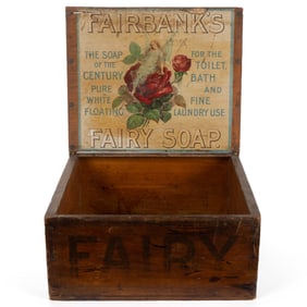 FAIRBANKS SOAP ADVERTISING STORE DISPLAY CRATE