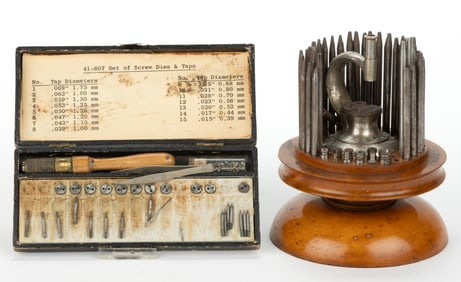 ASSORTED JEWELERS / WATCHMAKER TOOL SETS, LOT OF TWO