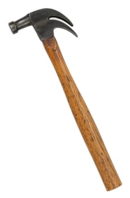 PATENTED 1902 DOUBLE-CLAW CARPENTERS /WOODWORKER HAMMER