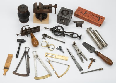 ASSORTED JEWELERS / WATCHMAKER / GUNSMITH TOOLS, UNCOUNTED LOT