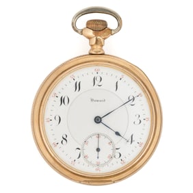 E. HOWARD 19-JEWEL MODEL 1907 POCKET WATCH