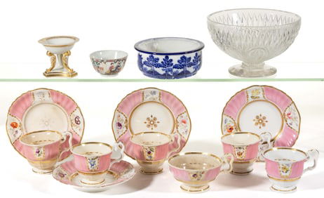 ASSORTED TEA AND OTHER ARTICLES, LOT OF 14