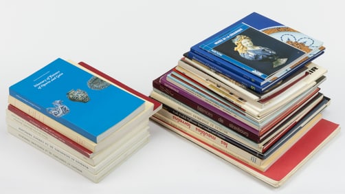 FRENCH, ENGLISH, AND OTHER EUROPEAN CERAMICS AND DECORATIVE ARTS REFERENCE VOLUMES, LOT OF 29