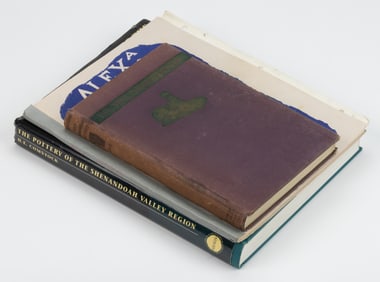 VIRGINIA FOLK POTTERY REFERENCE VOLUMES, LOT OF THREE