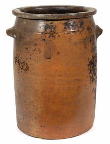 D.H. HENKEL ATTRIBUTED, PAGE CO., SHENANDOAH VALLEY OF VIRGINIA DECORATED STONEWARE JAR