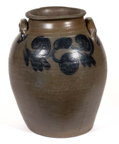 SCHERMERHORN POTTERY, RICHMOND, VIRGINIA DECORATED STONEWARE JAR