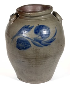 SCHERMERHORN POTTERY, RICHMOND, VIRGINIA DECORATED STONEWARE JAR