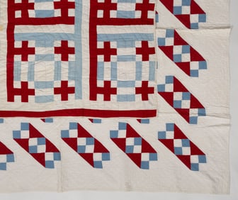 AMERICAN PIECED QUILTS, LOT OF TWO