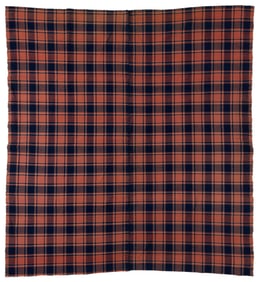 AMERICAN TWILL-WOVEN COVERLET