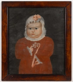 AMERICAN SCHOOL (19TH CENTURY) PORTRAIT OF A CHILD