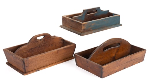 ASSORTED AMERICAN KNIFE / CUTLERY BOXES, LOT OF THREE