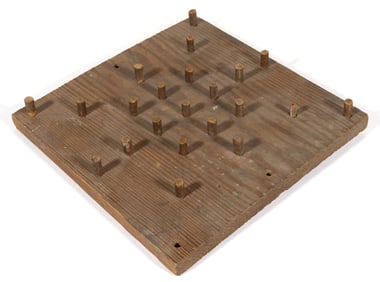 ROCKINGHAM CO., SHENANDOAH VALLEY OF VIRGINIA YELLOW PINE PEG GAME