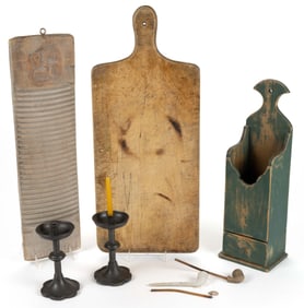 ASSORTED MATERIALS DOMESTIC ARTICLES, LOT OF EIGHT