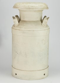 ALEXANDRIA DAIRY, ALEXANDRIA, VIRGINIA 20 QT. METAL MILK CAN