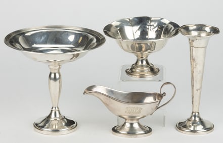 WATSON CO. AND OTHER STERLING SILVER ARTICLES, LOT OF FOUR