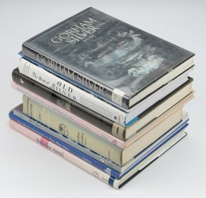 ASSORTED SILVER, CERAMIC, AND OTHER REFERENCE VOLUMES, LOT OF NINE