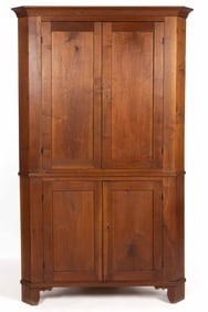 SHENANDOAH VALLEY OF VIRGINIA WALNUT CORNER CABINET