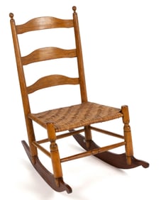 SHENANDOAH VALLEY OF VIRGINIA, POSSIBLY SHENANDOAH CO., ROCKER / ROCKING CHAIR
