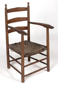 SOUTHERN LADDERBACK ARMCHAIR