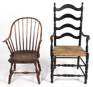 AMERICAN WINDSOR ARMCHAIR