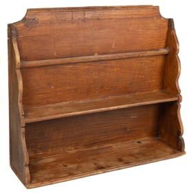 COUNTRY PAINTED PINE SHELVES
