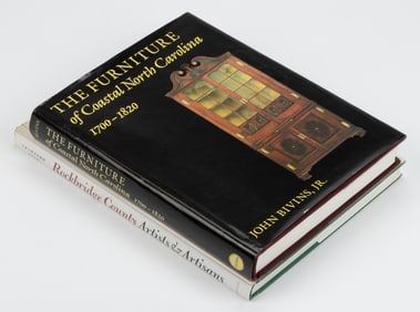 NORTH CAROLINA / VIRGINIA FURNITURE REFERENCE VOLUMES, LOT OF TWO