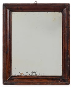 AMERICAN DIMINUTIVE MOLDED-EDGE MIRROR