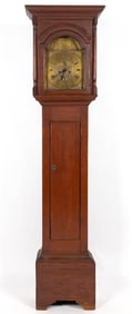 ISAAC DOOLITTLE (CONNECTICUT, 1721-1800) MAHOGANY TALL-CASE CLOCK