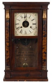 SETH THOMAS, PLYMOUTH HOLLOW, CONNECTICUT CLASSICAL MANTEL / SHELF CLOCK